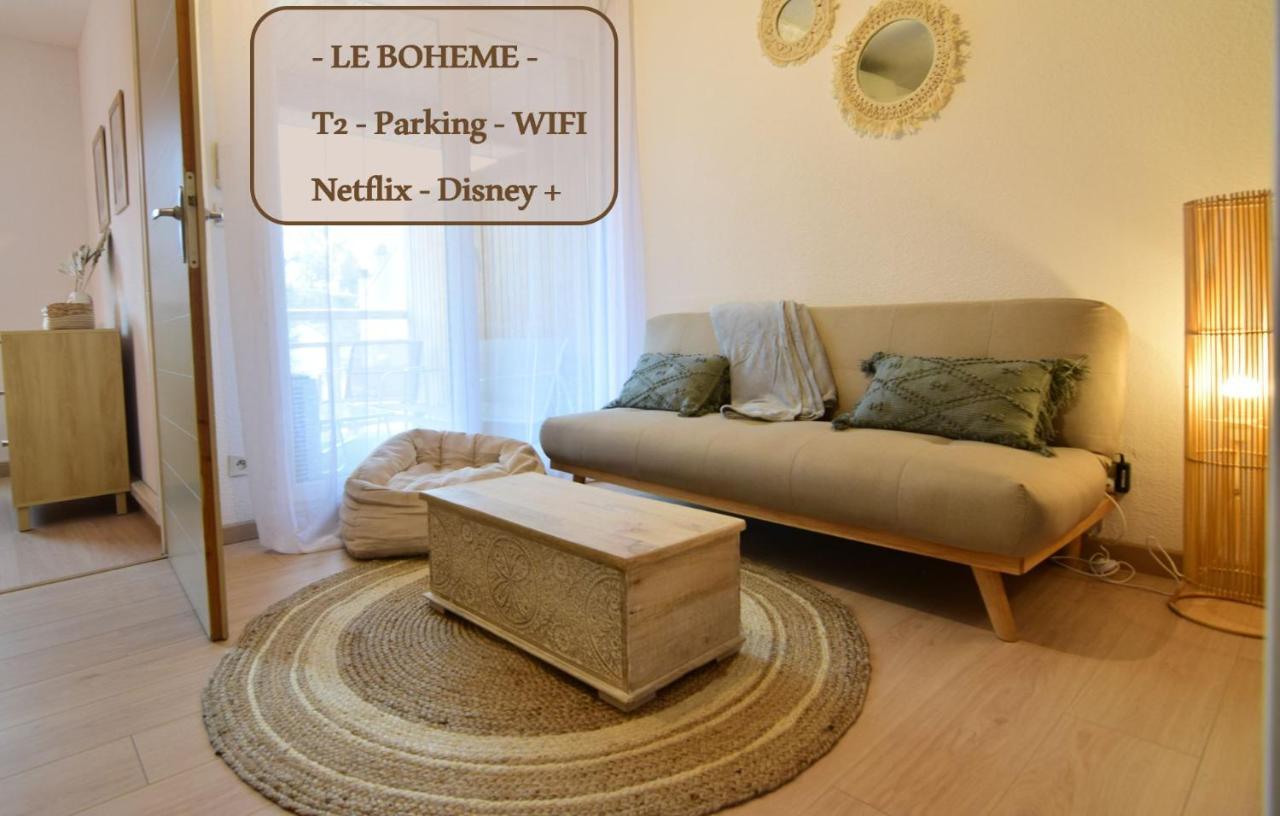 Le Boheme T2-Wifi-Calme-Parking Apartment ลูร์ด ภายนอก รูปภาพ